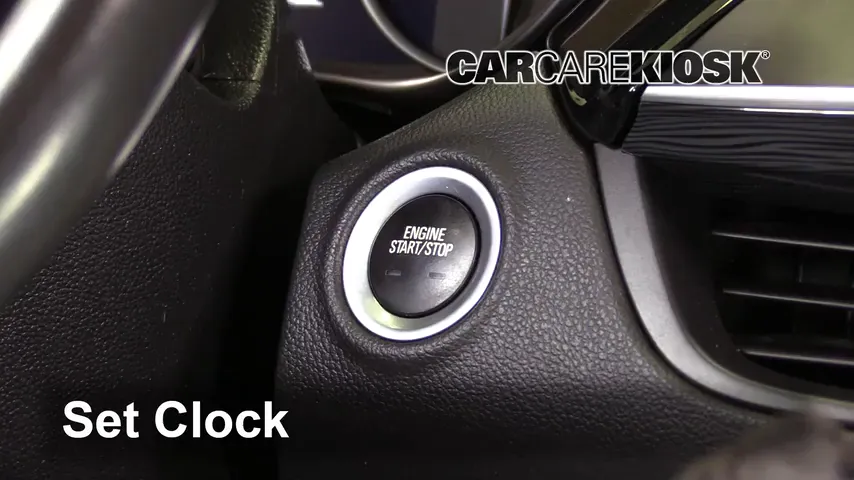 2016 Buick Envision Premium 2.0L 4 Cyl. Turbo Clock